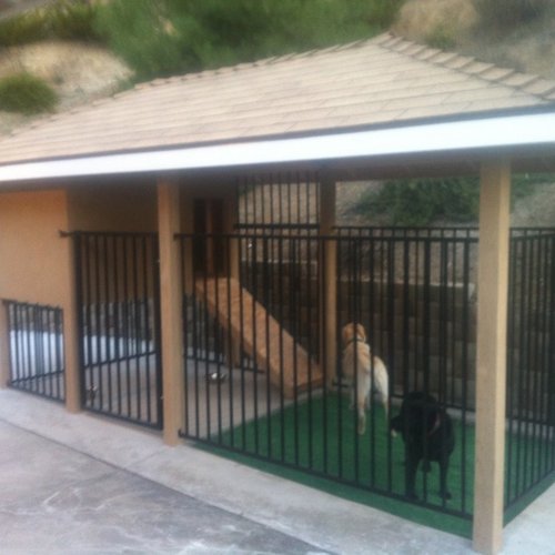 Outdoor dog house
